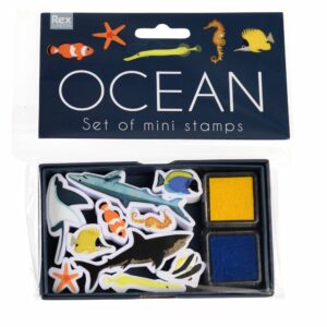 Rex London Set of Mini Stamps - Ocean