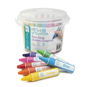 First Creations - Easy-Grip Jumbo Crayons