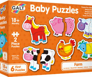 Galt- Baby Puzzle,  Farm