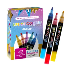 Life of Colour - Glitter Paint Pens