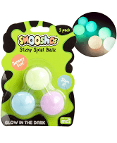 Smooshos Sticky Splat Ball Glow in the Dark